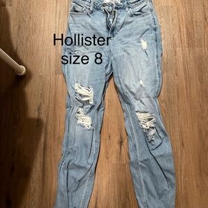 Hollister jeans size 8